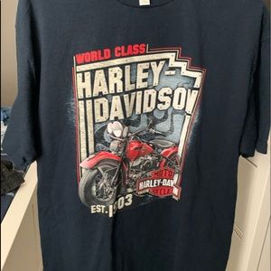 Mens Harley Davidson Collectible Tee